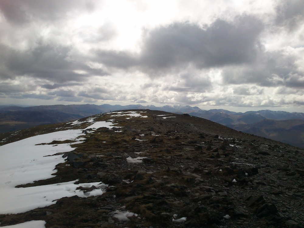 Vrch Skiddaw, koulovaná bitva a třeskutá zima.