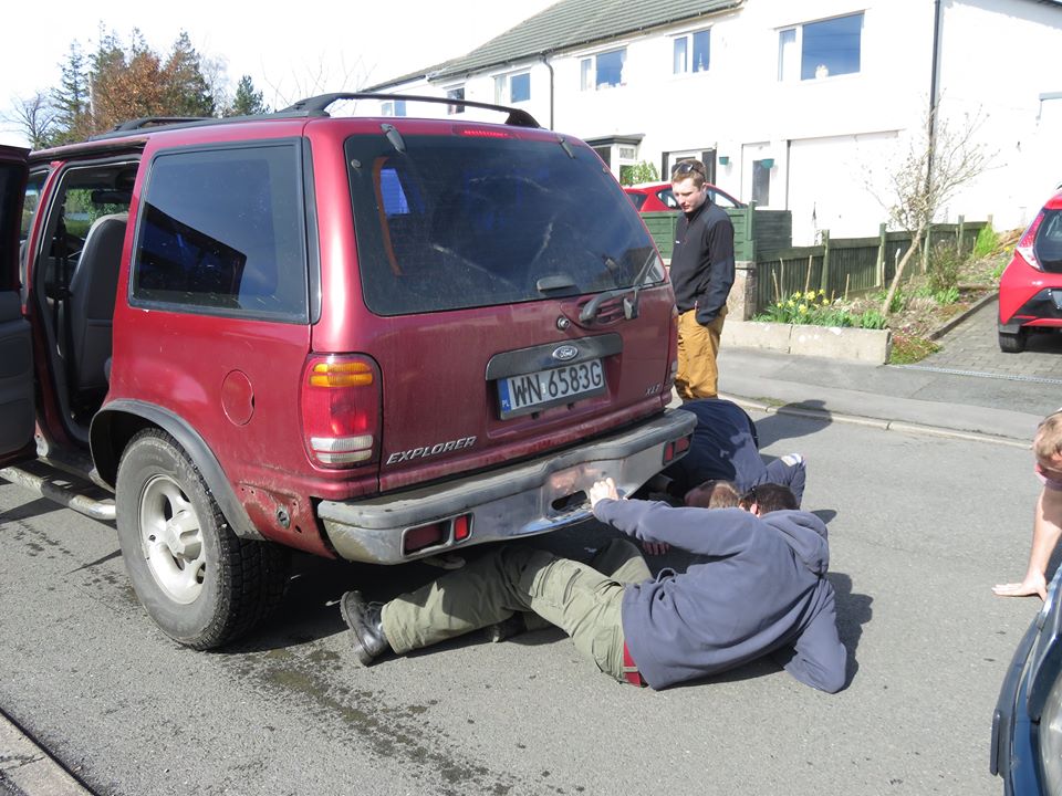Wiktor a jeho dzik v symbióze.