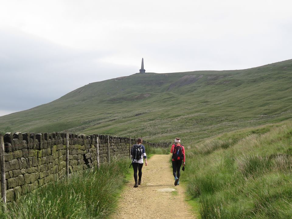 Nedělní výprava k Stoodley Pike monumentu.