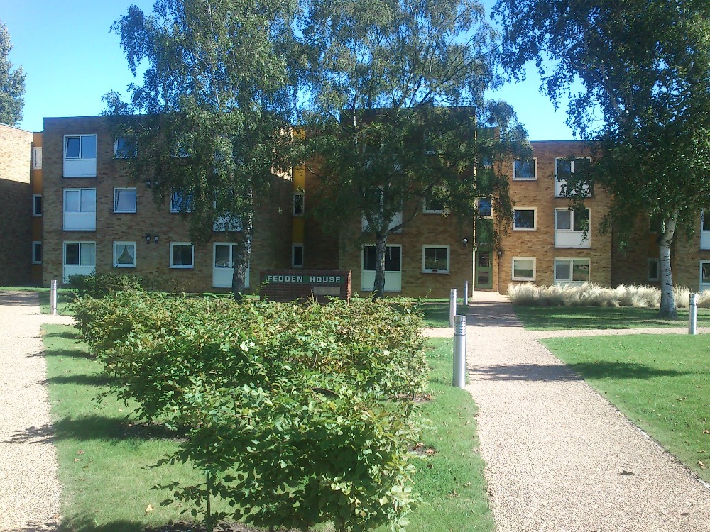 Fedden house, místo, kde bydlím u Michala a Míši.